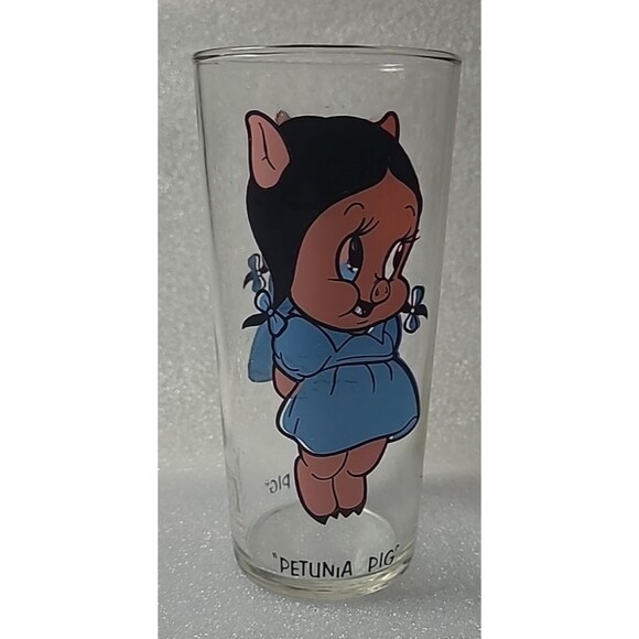 Petunia Pig Pepsi Collector Series Glass Warner Bros 1973 - Picture 1 of 4